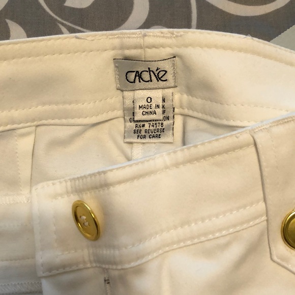 Cache white pants - Picture 3 of 7